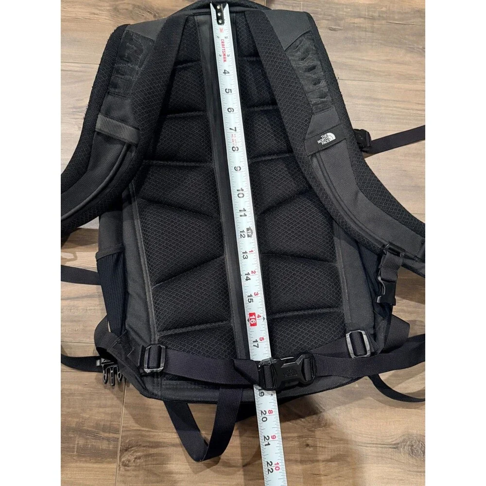 The North Face Fall Line Flexvent Laptop Utility Sport Backpack Black With Logo